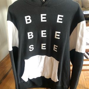 BBC Ice Cream black and white hoodie sz M rare!